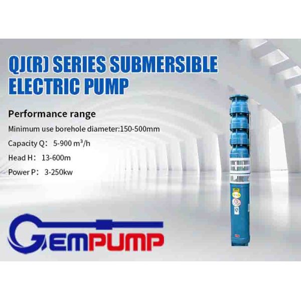 SS316 SS304 Industrial Centrifugal Pumps 75kw Hydraulic Oil Submersible Pump
