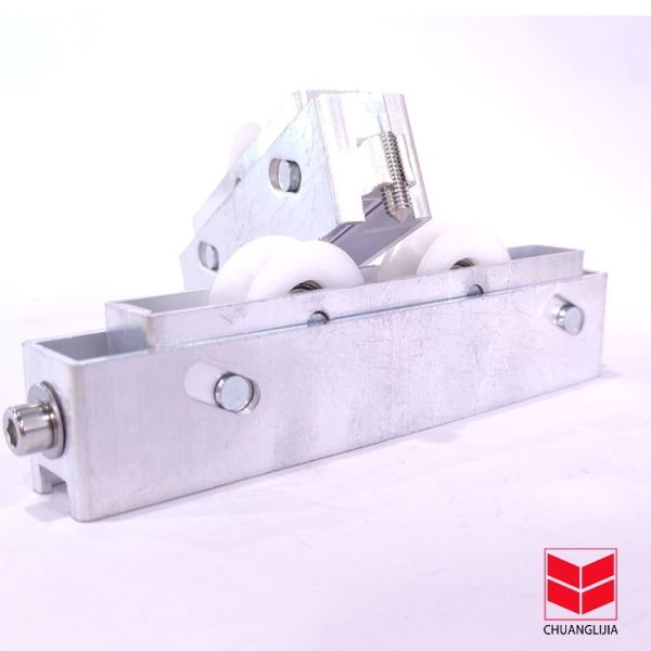 Custom CLJ Aluminium Windows Roller Sliding Door And Window Guide Rollers Zinc Alloy