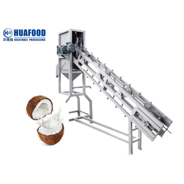 7.5kw Coconut Juice Extracting Machine Halving Half Cutting And Collecting Water