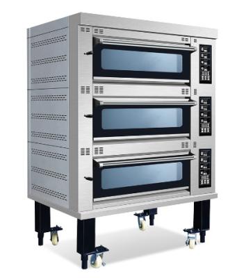 1 camada 1-3 bandejas Pão bolo pizza máquina de panificação Forno para ponto quente comercial 30 gama de gás