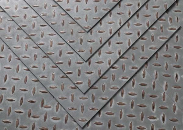 0.2mm Wear Layer 3.0mm Grey EIR Vinyl Flooring Stainless Steel