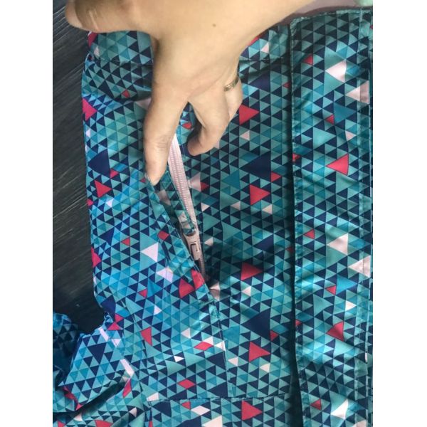 86/92 98/104 Long Front Zipper Kid's Outdoor Jacket Two Color In Stock