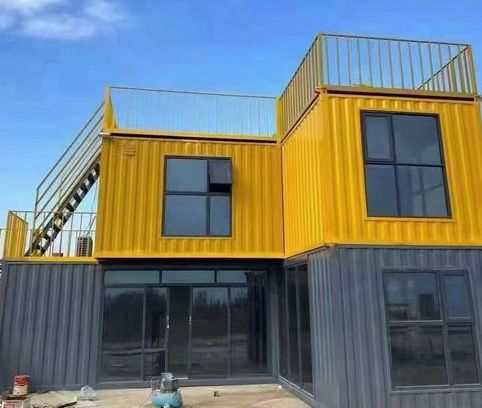 Low-Cost Luxury Modular 20ft and 40ft Container Houses Detachable Prefabricated Houses ModularTiny House