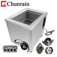 Chunrain 38L machine de nettoyage industriel à ultrasons pour le nettoyage des accessoires de matériel avec 600W de puissance ultrasonique