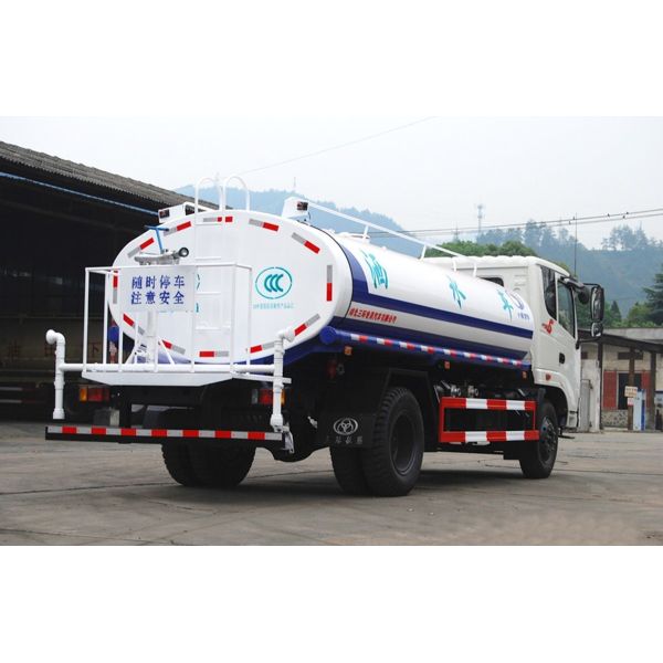 Tractor de eixo único montado em reboque de tanque de água de alta eficiência 3 toneladas