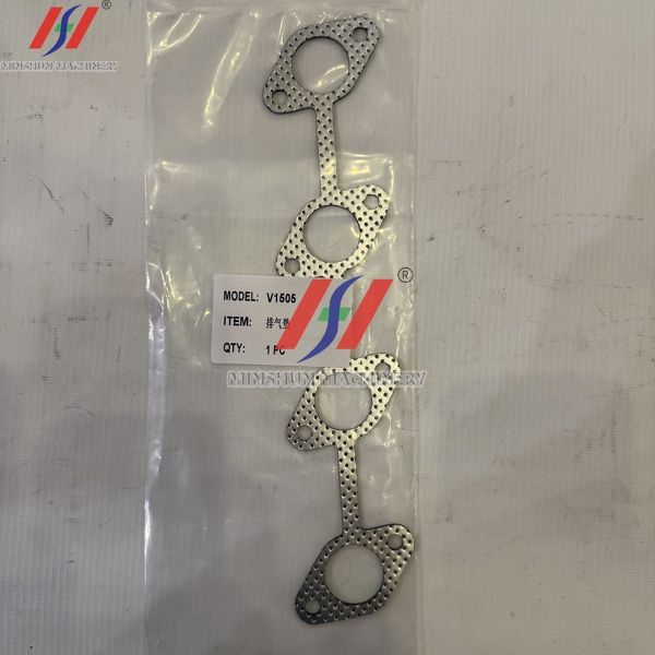 37560-12360 Exhaust Manifold Gasket - for Kubota V1505 Engine Mechanical Parts