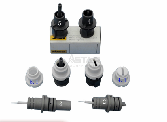 390916 темных серых частей оружия покрытия порошка Wagner вокруг плеча сварочной машины C4