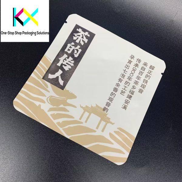 Flat Packaging Pouches Digital Printing with Tear Notch for Food Product