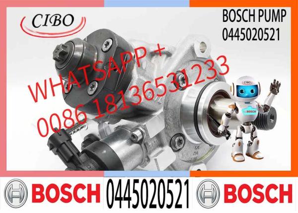 Pompes à injection de carburant CP4 0445020520 Pompes à injection de carburant diesel Common Rail 0445020521