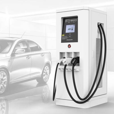 Стойка CHAdeMO CCS пола заряжателя OCPP1.6J DC 82KW/142KW/182KW EV быстрая
