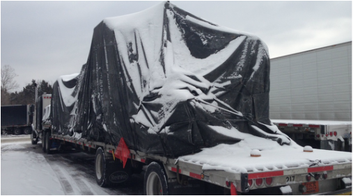 Легкий 3-х рядов D-кольца древесина брезент грузовик покрытие ПВХ винил 10'для плоских прицепов