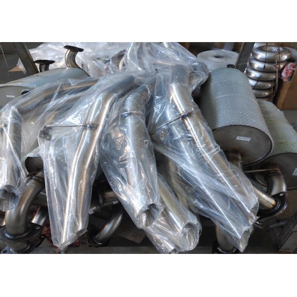 Шумоглушитель входа вытыхания 2,5 стального автомобиля двойной антиржавейный