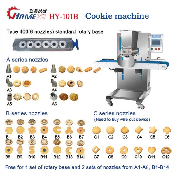 Une puissante machine électrique pour fabriquer des macarons de 350 kg pour la production de biscuits à la meringue