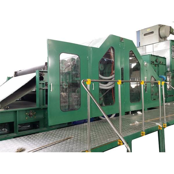 HONYI 80m/min Double Cylinder Wool Nonwoven Carding Machine for sale