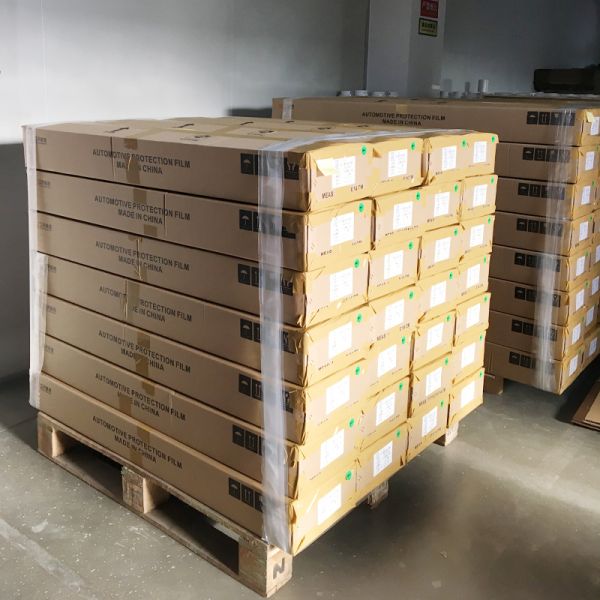 Обруч паллета фильма простирания PE 50 Mic защитный материальный мягкий пластиковый прозрачный