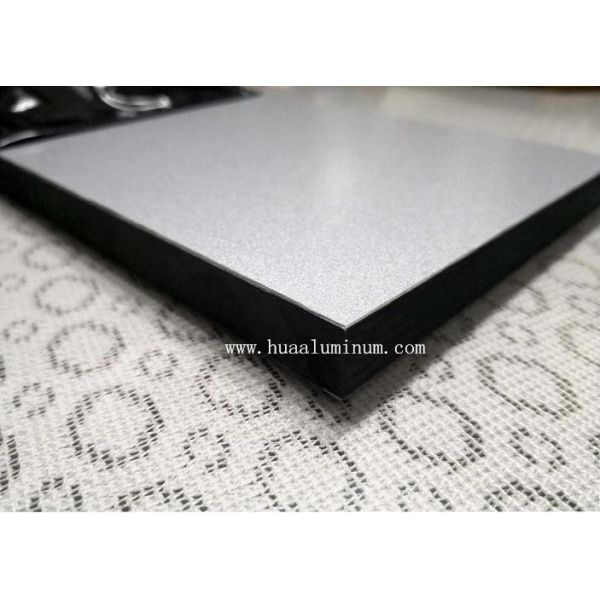 Weather Proof Silver ACP Building Material 16mm Aluminium Plate