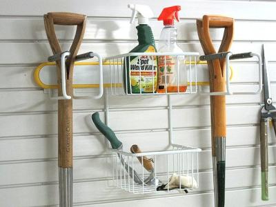 portable grey single gallon water bottle rack