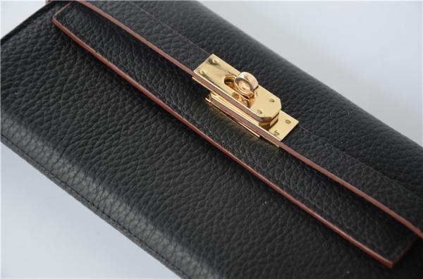 Korean version of the first layer of leather wallet leather wallet long section of female