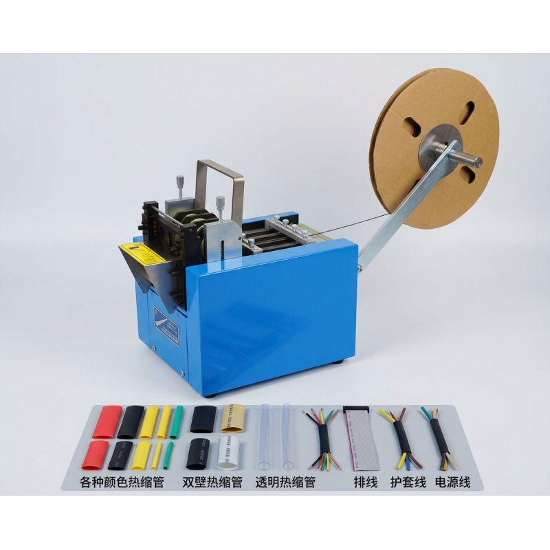Auto Cutting Machine for Heat Shrink Tubing, Ribbon Cable, Jacketed Wire/Cable.