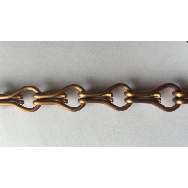 Manufacture Aluminum Anodized Fly Screen Door Chain Link Curtains