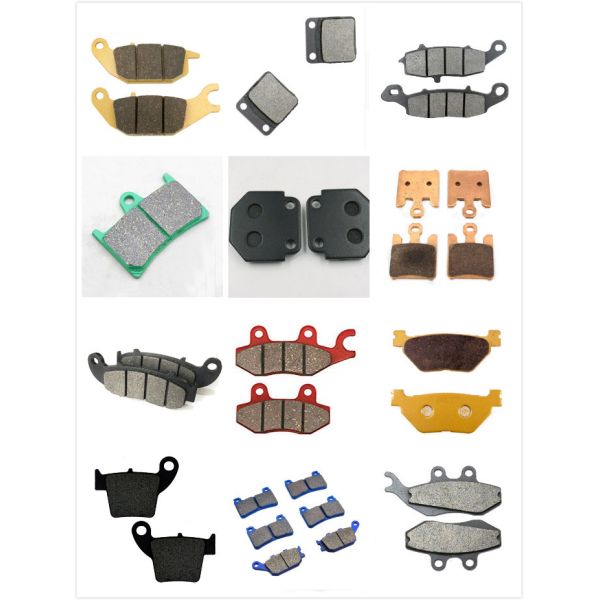 8mm Ceramic Green Color Motorcycle Brake Pads Suzuki AN125 Brake Disc