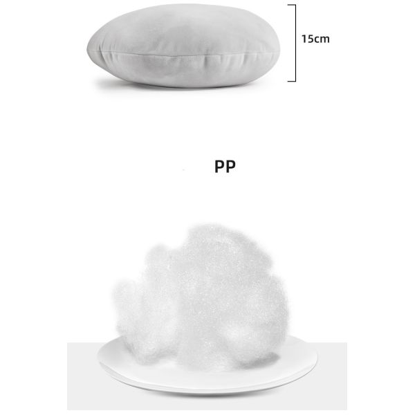 PP Cotton Pressure Relief Plain Home Circle Seat Cushion Pillow Butt Pads for Home Chair