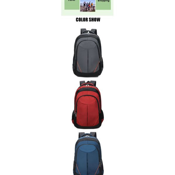 High Capacity Mens Sports Rucksack Waterproof Sports Bag Customizable Size