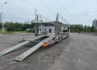 Two Axle Car Trailer With CE Certification For Transporting 8 Cars For Europea Market