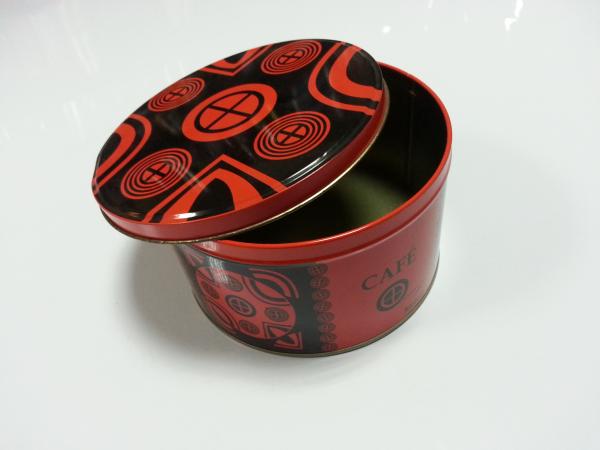 Metal cartuchos do chá da lata, Coffe/especiarias/recipientes folha-de-flandres do bolo