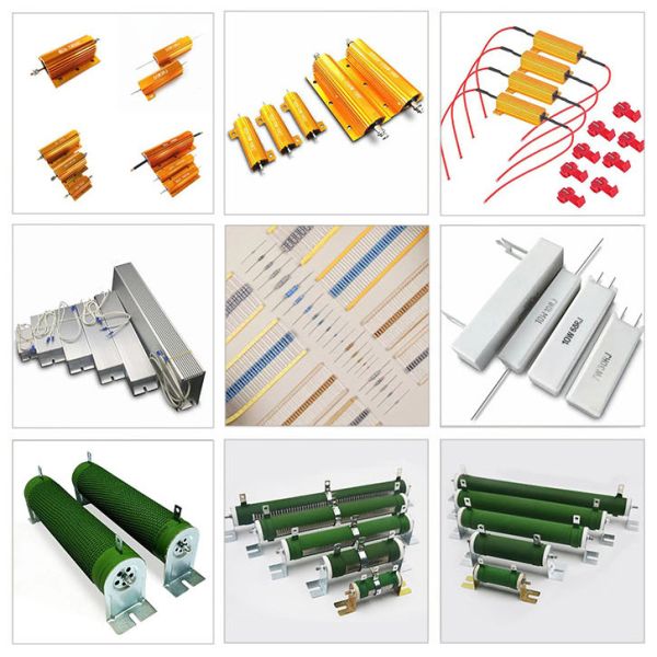 Résistant de freinage VFD à haute puissance 5KW 10KW 15KW 20KW 10R 20R 50R AC 380V Boîte de résistance de freinage à charge lourde