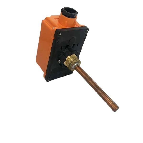                  Boiler Piping Thermostat Switch Adjustable Knob 0-90º C Solenoid Valve Temperature Controller             