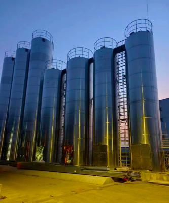 High Capacity Industrial Raw Materials Storage System Silos Solutions For Bulk Materials