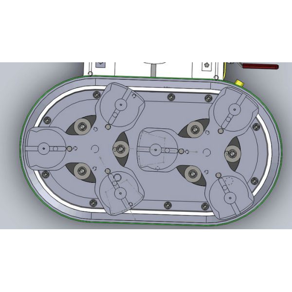 Dual Grinding Plates Stone Grinding Equipment With 20L Water Tank And Vacuum Hose