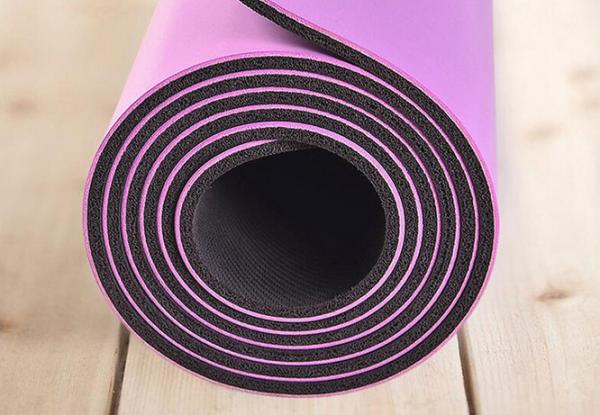 New premium Eco friendly lase carve printing fitness mat custom printed anti slip natural cork rubber yoga mat