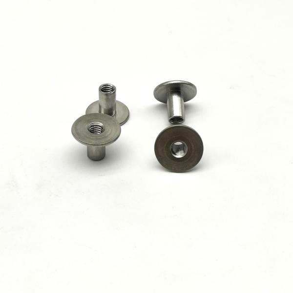 ODM Stainless Steel Hollow Rivets , 13x10mm Tubular Rivets For Metal Socket Head Barrel Nut