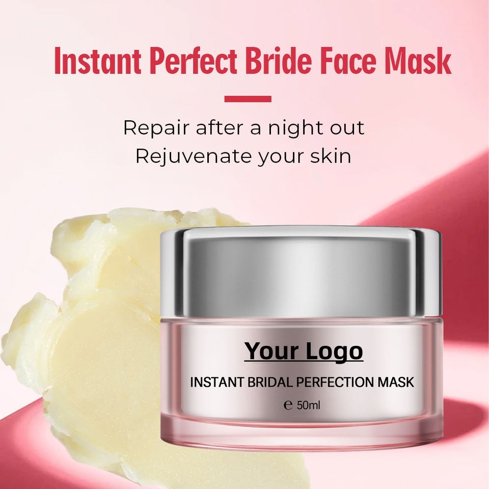OEM ODM Korean Women's Anti aging facial mask Whitening and Moisturizing Cowfat Skin Care Facial Repair Dry Red Skin Care Cream facial mask