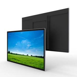 1920x1080 Wall Mounted Digital Signage with 178° Viewing Angle and HDMI/VGA/DVI/AV/USB Outputs for Advertising