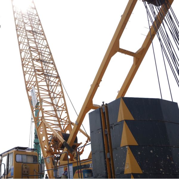 220Ton Construction Crawler Crane Used All Terrain Crawler Mobile Crane