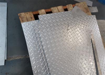 Silt Edge Stainless Steel Checkered Plate 321 SS Chequered Plate 2000mm 2500mm Long