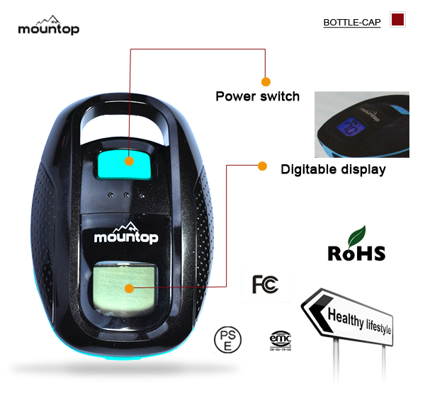 Portable Mountop Outdoor Sports UV Water Purifier & Handy Bottle LED For Camping Hiking