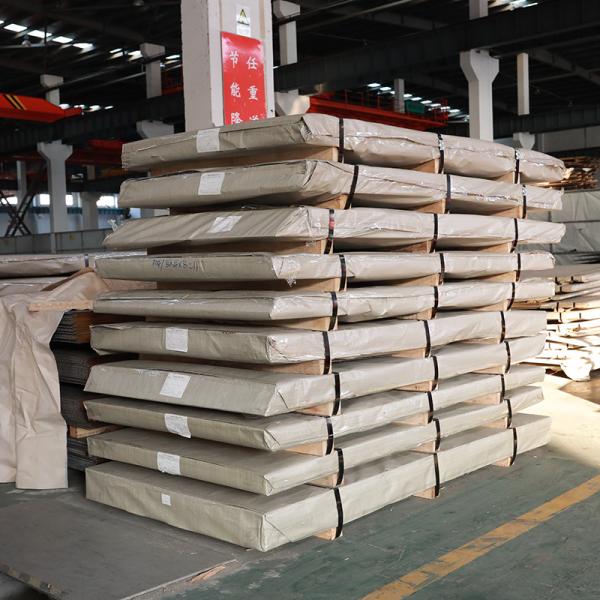Chapa metálica descascada grossa de aço inoxidável laminada a alta temperatura da placa 10mm SS de ASTM 304