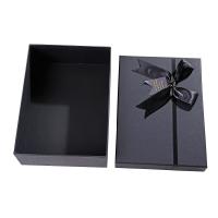 Cajas negras de empaquetado del diseño de la caja del regalo a granel de la cartulina del ODM actuales para el perfume de la barra de labios