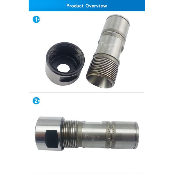 Asamblea modificada 18872000 del casquillo de Rod del eyector del taladro para la máquina GT5250/GT7250 del cortador