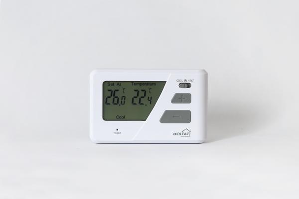 Modo da ultrapassagem manual da laranja/do termostato sala de Bule Blacklight 230V RF para a caldeira de Combi