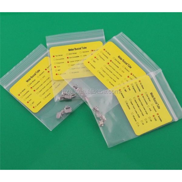 Odm tubo convertible ortodoncia bucal para el tratamiento doble superior triple inferior