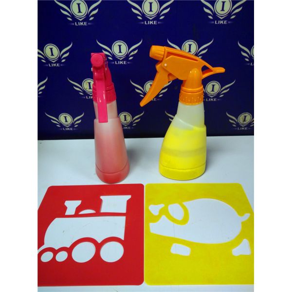 Водная Washable емкость краски для пульверизатора 200ml для чертежа стекла стены