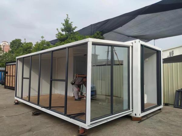 Casa de contêiner pré-fabricada dobrável de 2 quartos Casa modular de luxo Nova Zelândia Casas dobráveis modernas expansíveis