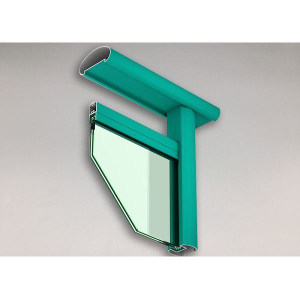 Алюминий зданий 6063 конструкции прессовал формы, изготовленные на заказ алюмини