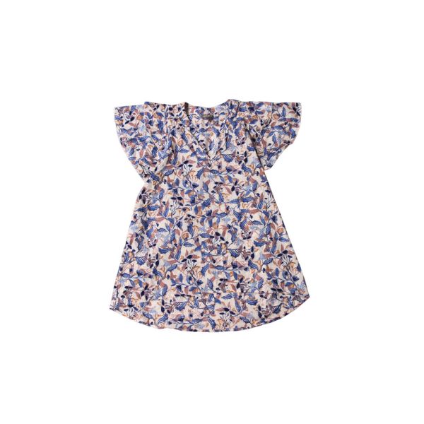 100% Cotton Ladies Print Blouses Breathable Floral Tops For Women