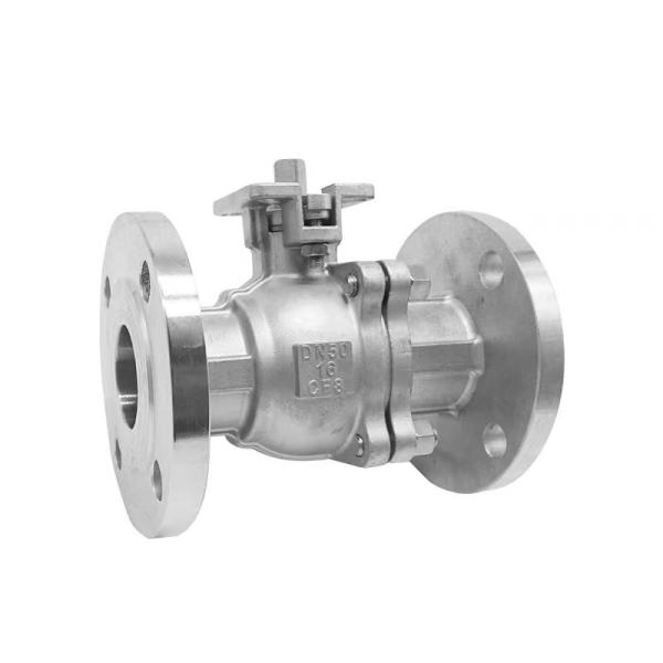 Stainless Steel 2PC High Platform Pneumatic Ball Valve Q41F-16P for Industrial Market
